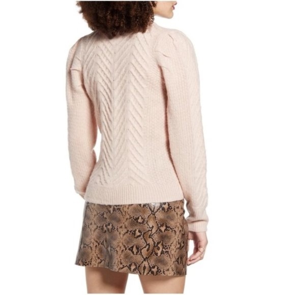 Leith Brushed Cable Pullover - Picture 3 of 6